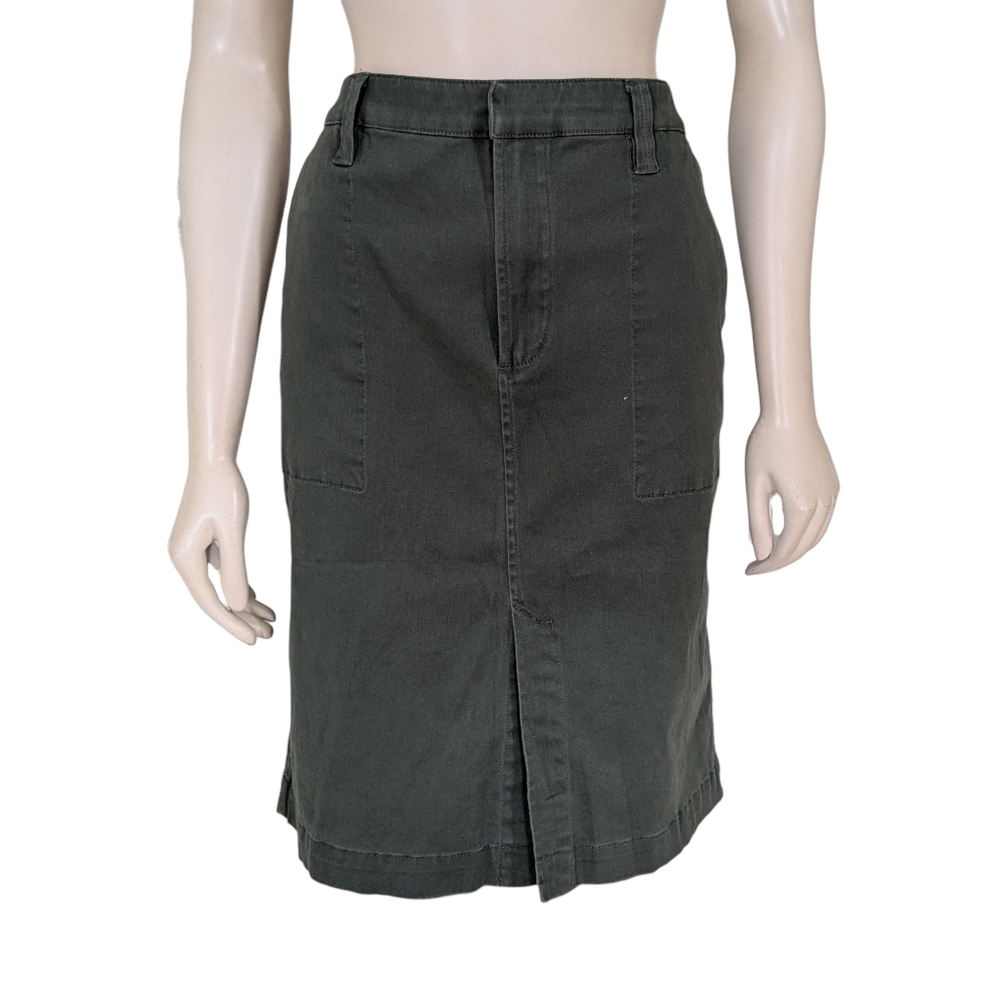 Kate Spade Saturday Olive Chino Skirt Size 8